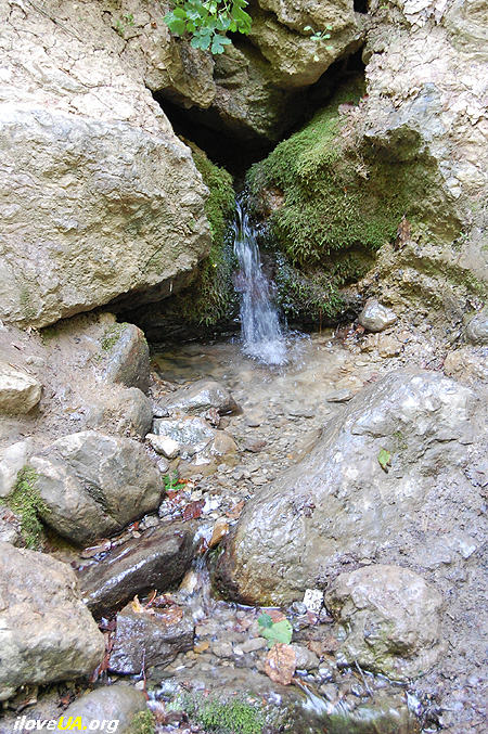 Вода из подземного царства. Крым, лето 2009 г.